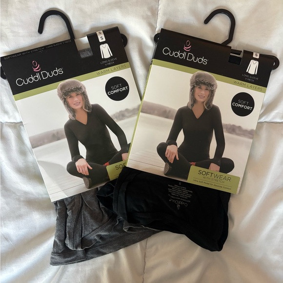 Cuddl Duds Tops - Cuddl Duds Softwear Stretch Layering Tops